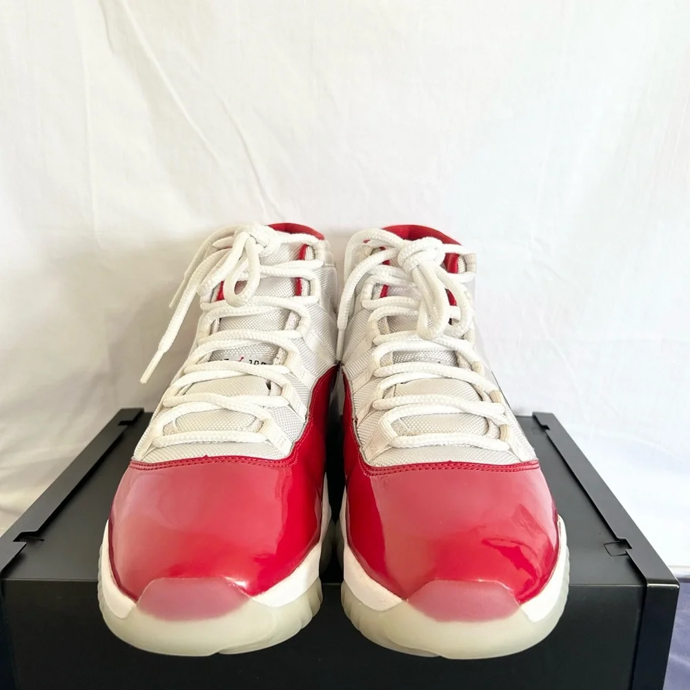 AUTHENTIC Jordan 11 Retro Cherry size 10.5 CT8012-116 2022 PRE-OWNED